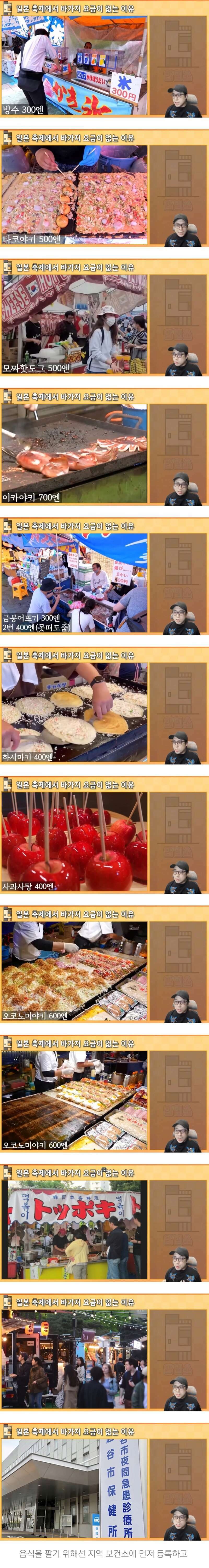 일본 축제에 바가지요금 없는 이유