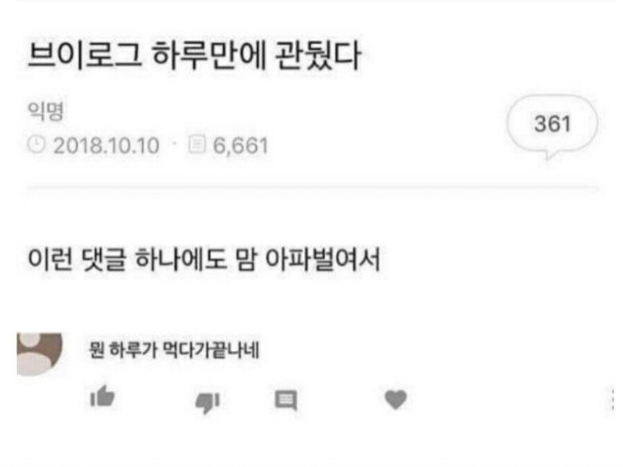 멘탈 약한 사람이 유투버 하면 안 되는 이유