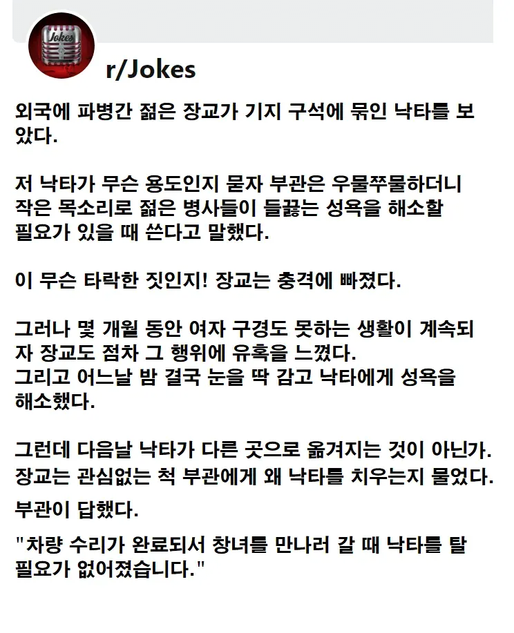 성욕을 해소할 때 쓰는 낙타