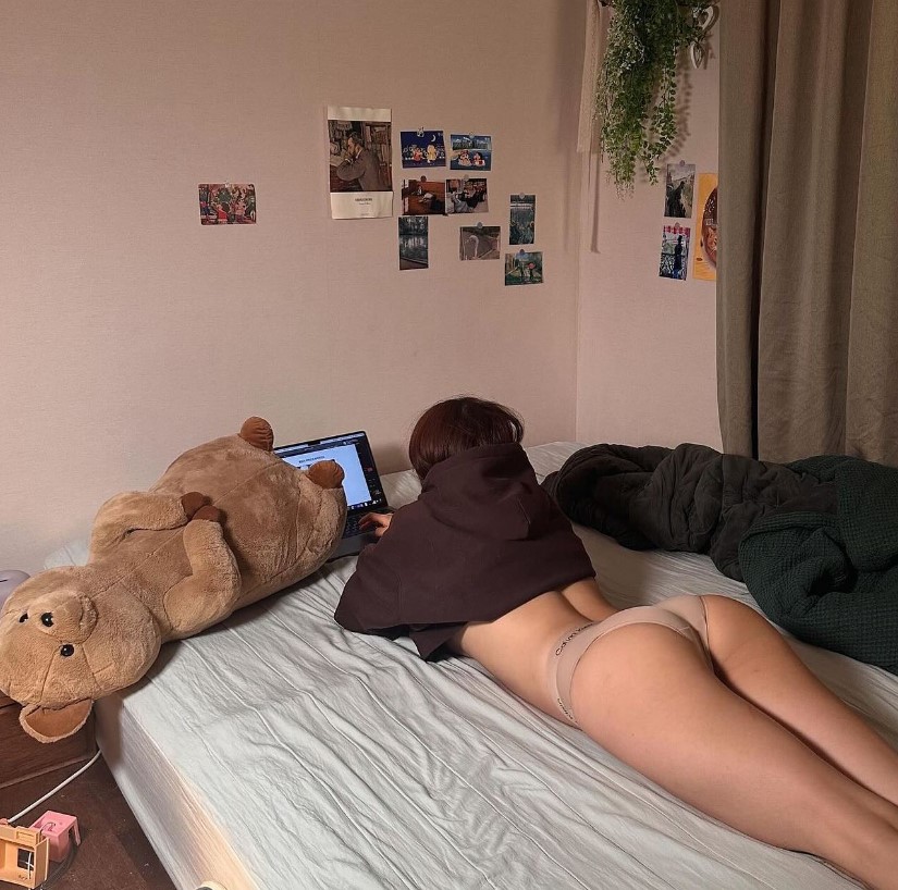자취방에서